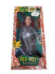 MATCHBOX PEE-WEE HERMAN DOLL Vintage Pull String(Broken)) Box has Damaged